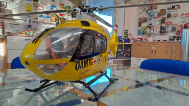 FlishRC Hubschrauber EC-135 500 Gelb-2 GPS 1000mm RTF