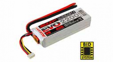 Multiplex ROXXY EVO LiPo 3 - 2200 40C m/w BID-Chip; 24,4 Wh