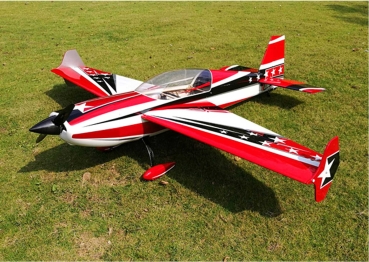 EXTREMEFLIGHT-RC EXTRA 300 78" V3 Plus ROT / SCHWARZ ARF mit Tragflächen-Schnellverschluss