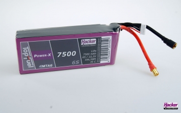 TopFuel LiPo 35C Power-X 7500mAh 6S MTAG