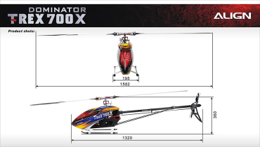 T-REX 700X TOP Combo
