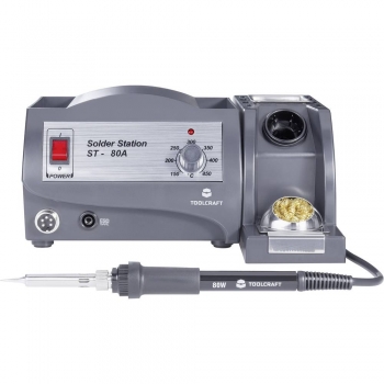 TOOLCRAFT ST-80A Lötstation analog 80 W +150 bis +450 °C