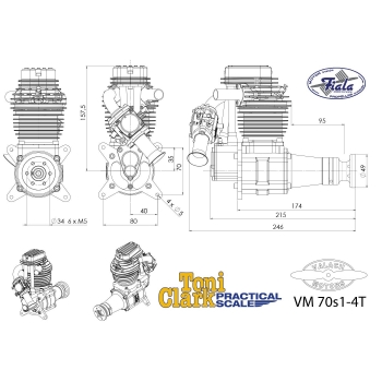Valach Motors VM 70S1-4T