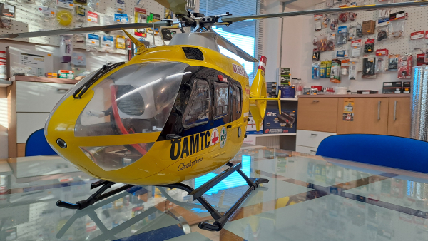 FlishRC Hubschrauber EC-135 500 Gelb-2 GPS 1000mm RTF