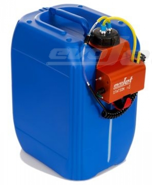 evoJet Betankungsstation 30 Liter blau