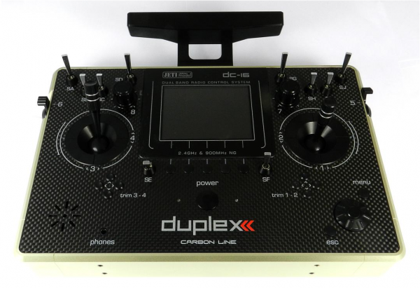 Pultsender DC-16 II Carbon Line Light Yellow Multimode inkl. REX 10