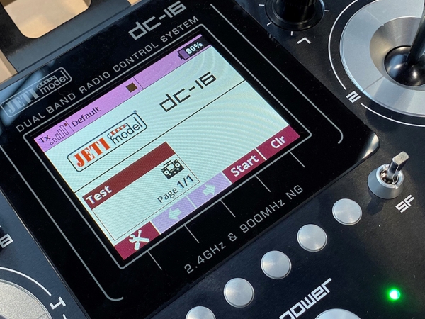 Pultsender DC-16 II Carbon Line Light Yellow Multimode inkl. REX 10