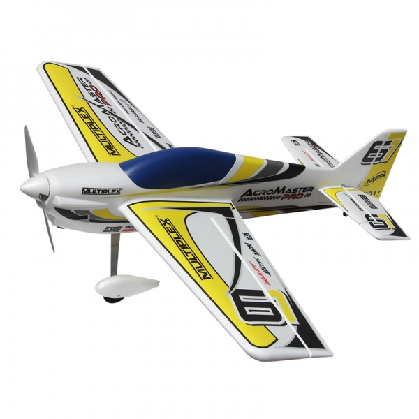 Multiplex Dekorbogen Acromaster Pro, gelb-silber