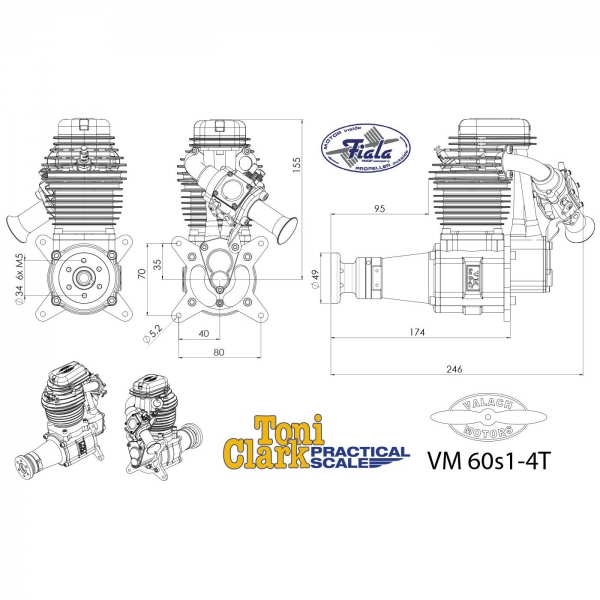 Valach Motors VM 60S1-4T