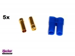 EC5-Goldbuchsen-Set 5mm (je 5 Stück)